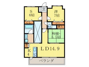 ユニーブル京都紫野の物件間取画像